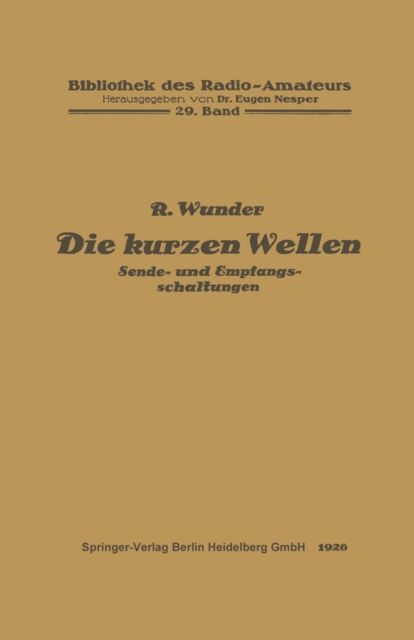 Die kurzen Wellen