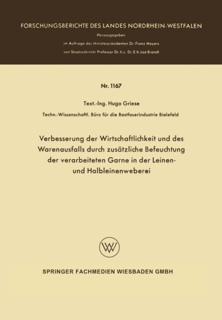 Verbesserung der Wirtschaftlichkeit und des Warenausfalls durch zusätzliche Befeuchtung der verarbeiteten Garne in der Leinen- und Halbleinenweberei