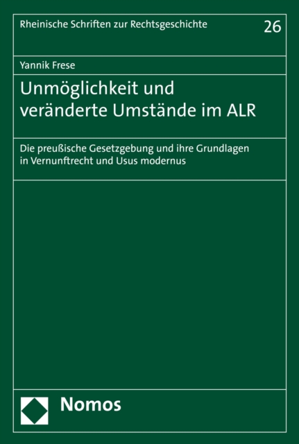 Unmöglichkeit und veränderte Umstände im ALR