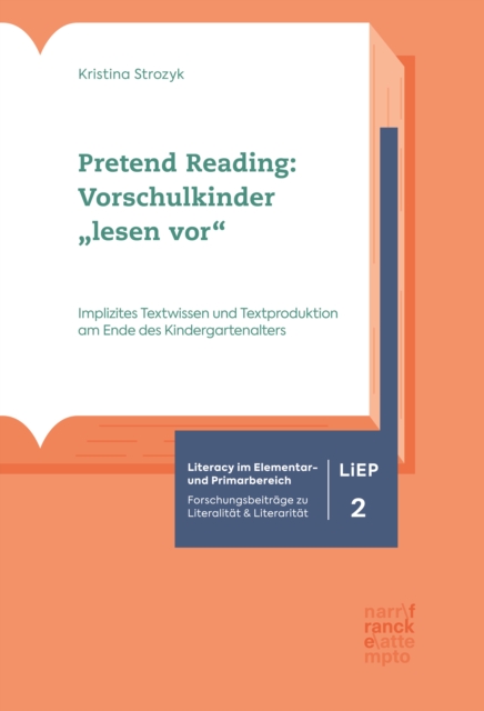Pretend Reading: Vorschulkinder "lesen vor"