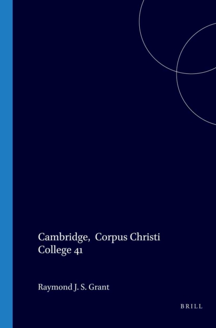 Cambridge, Corpus Christi College 41: The Loricas and the Missal