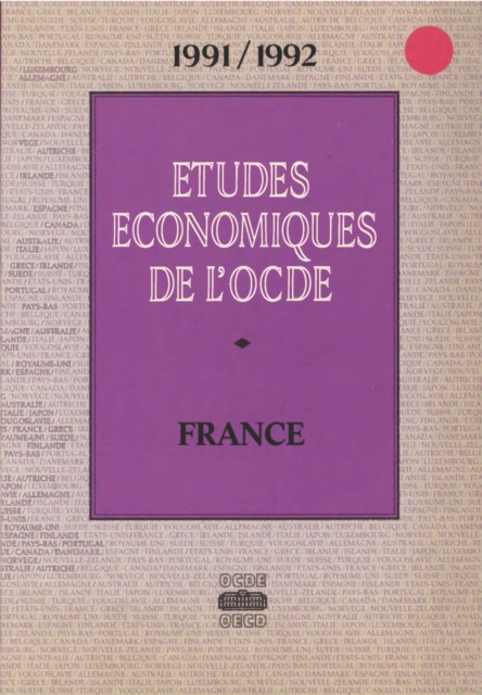 Etudes economiques de l'OCDE : France 1992