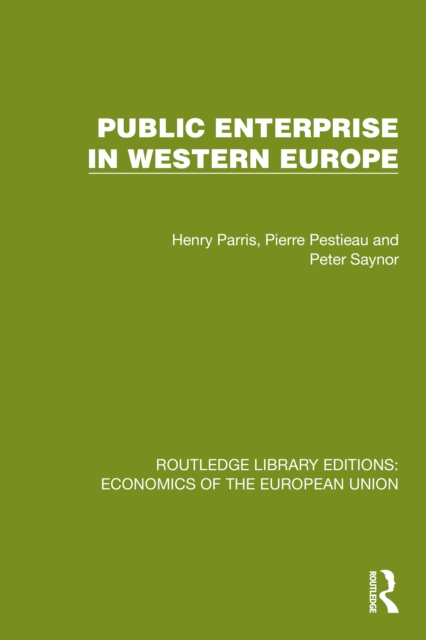 Public Enterprise in Western Europe