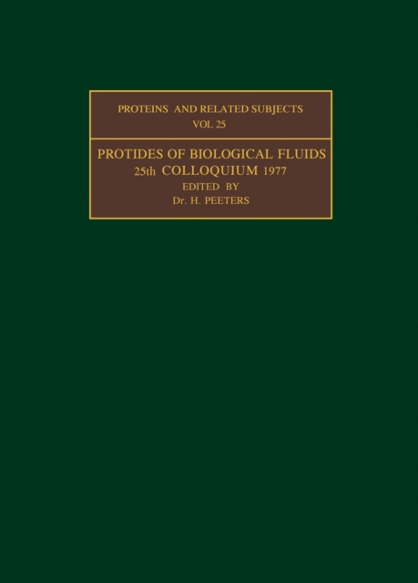 Protides of the Biological Fluids
