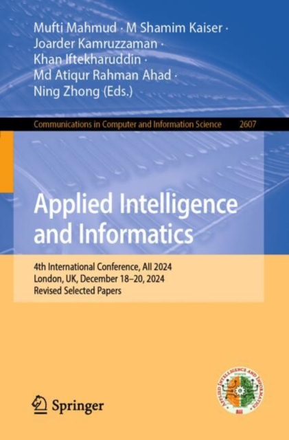 Applied Intelligence and Informatics