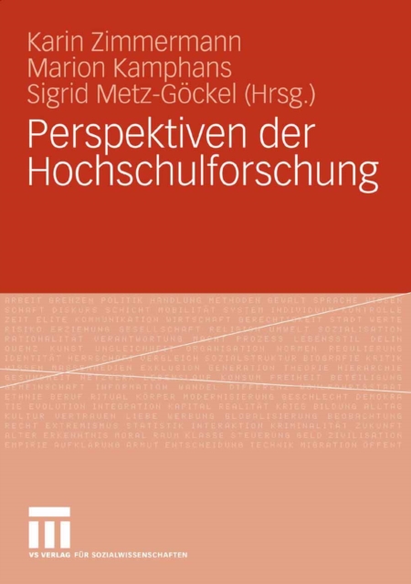 Perspektiven der Hochschulforschung