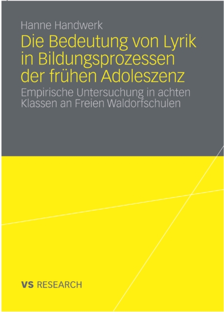 Die Bedeutung von Lyrik in Bildungsprozessen der frühen Adoleszenz