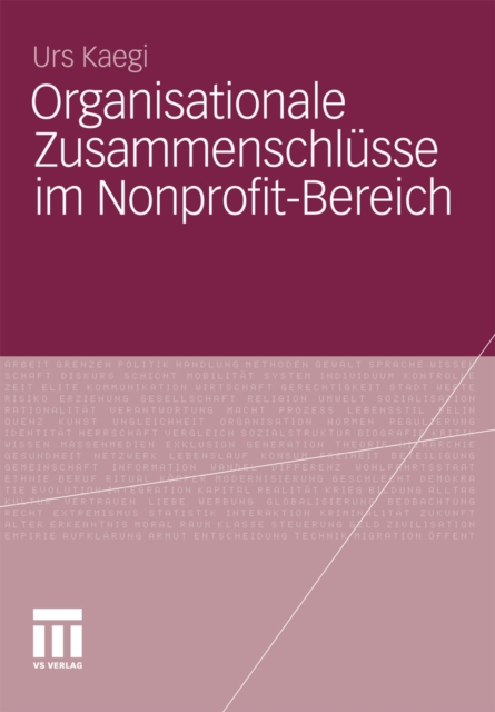 Organisationale Zusammenschlüsse im Nonprofit-Bereich
