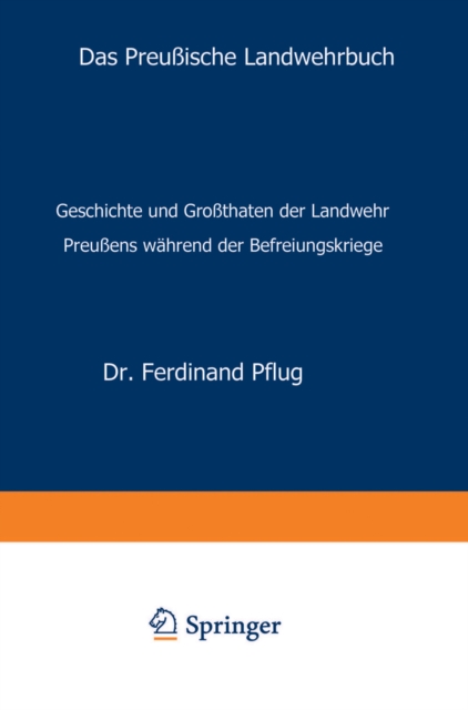 Das Preußische Landwehrbuch