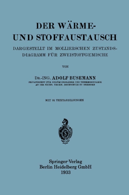 Der Wärme- und Stoffaustausch