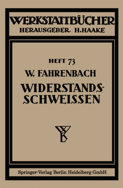 Widerstandsschweißen