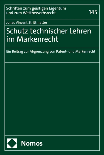 Schutz technischer Lehren im Markenrecht