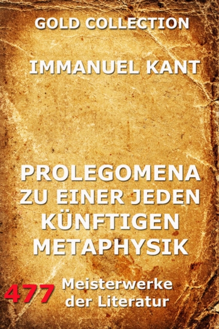 Prolegomena zu einer jeden künftigen Metaphysik