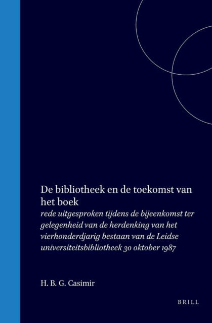 De bibliotheek en de toekomst van het boek
