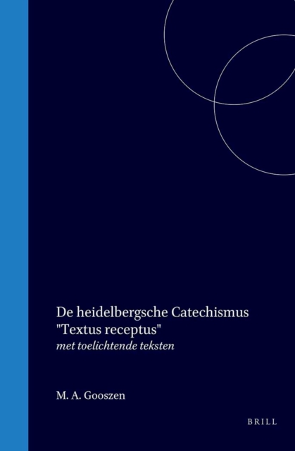 De heidelbergsche Catechismus &quote;Textus receptus&quote;