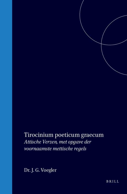 Tirocinium poeticum graecum