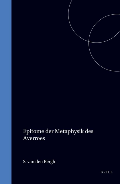 Die Epitome der Metaphysik des Averroes