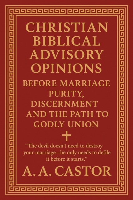 Christian Biblical Advisory Opinions: Before Marriage - Purity, Discernment, and the Path to Godly Union