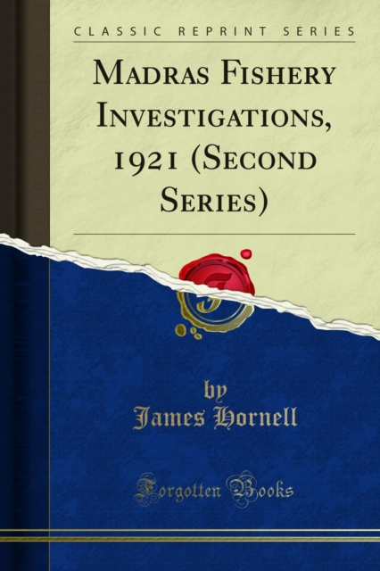 Madras Fishery Investigations, 1921 (Second Series)