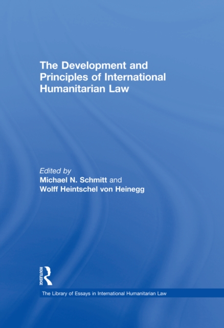 Development and Principles of International Humanitarian Law