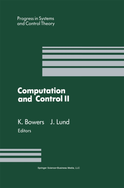 Computation and Control II
