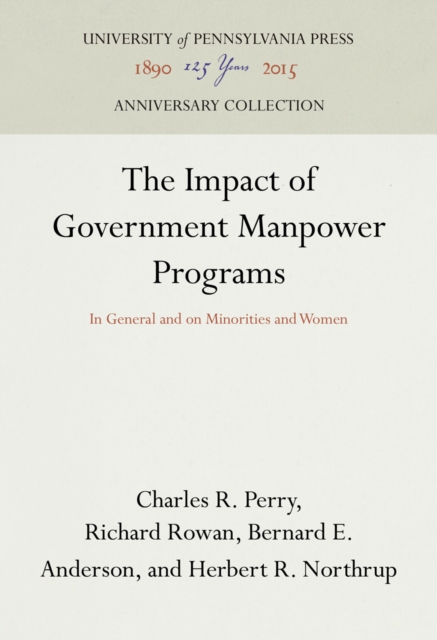 Impact of Government Manpower Programs