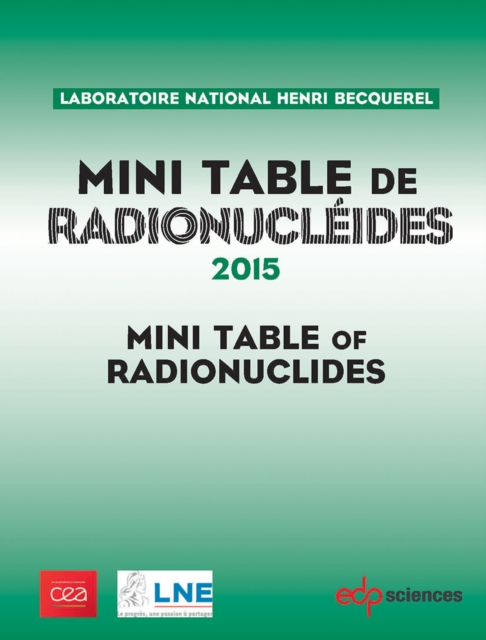 Mini Table de radionucléides 2015