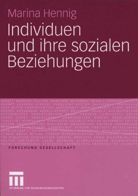 Individuen und ihre sozialen Beziehungen