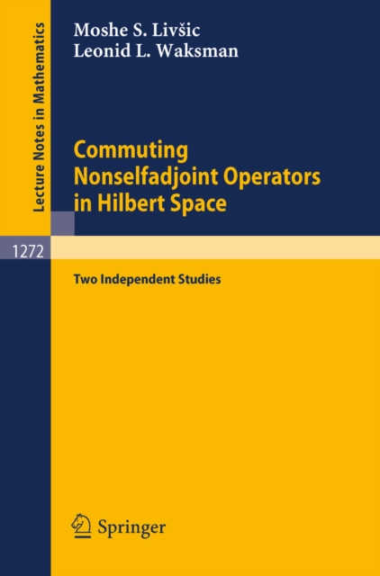 Commuting Nonselfadjoint Operators in Hilbert Space