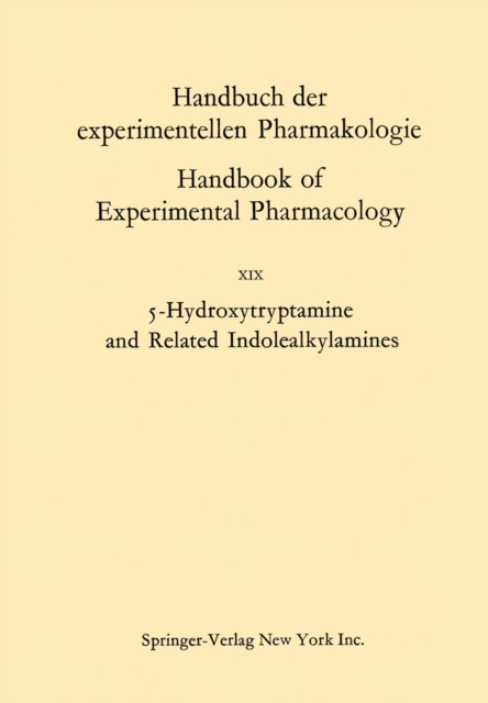5-Hydroxytryptamine and Related Indolealkylamines
