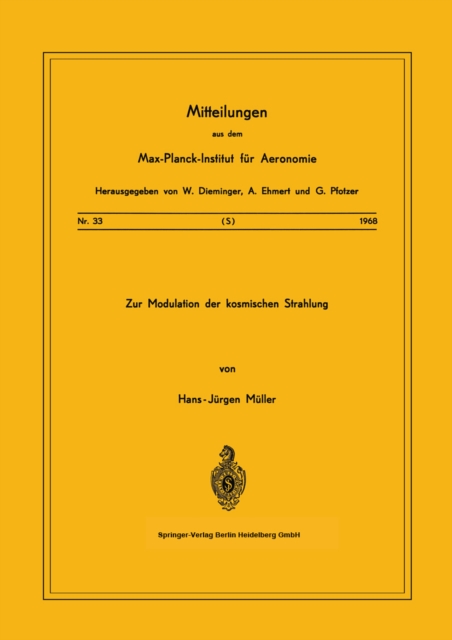 Zur Modulation der kosmischen Strahlung