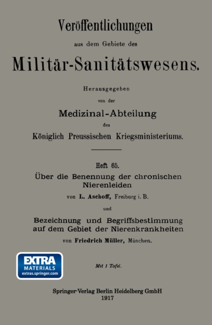 Über die Benennung der chronischen Nierenleiden. Bezeichnung und Begriffsbestimmung auf dem Gebiet der Nierenkrankheiten