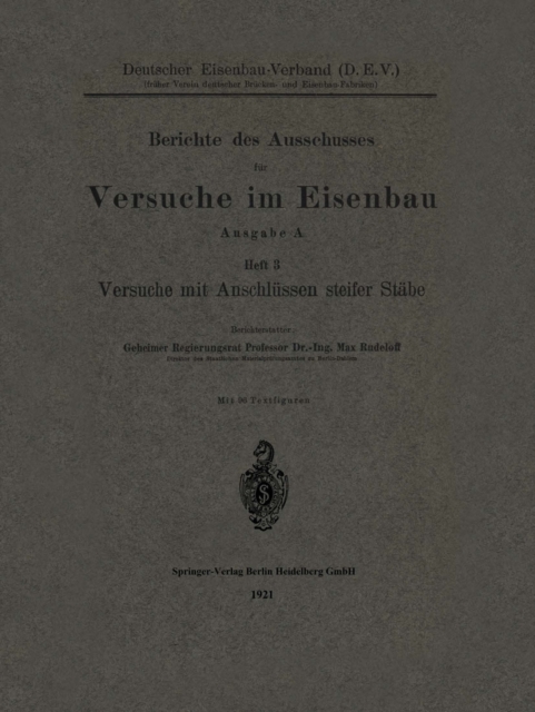 Berichte des Ausschusses für Versuche im Eisenbau