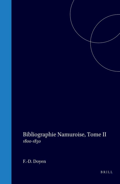 Bibliographie Namuroise