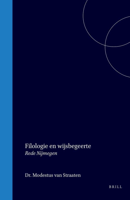 Filologie en wijsbegeerte