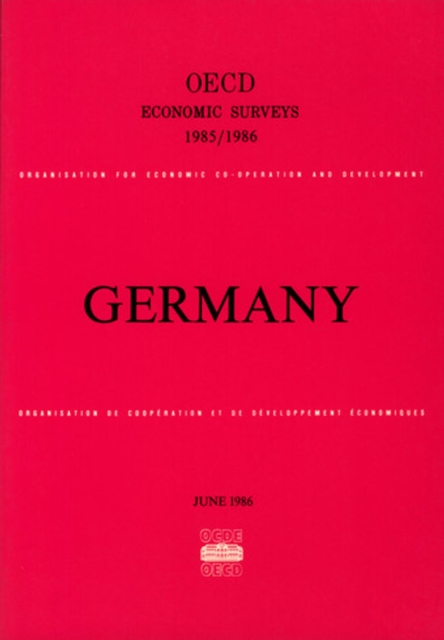 OECD Economic Surveys: Germany 1986