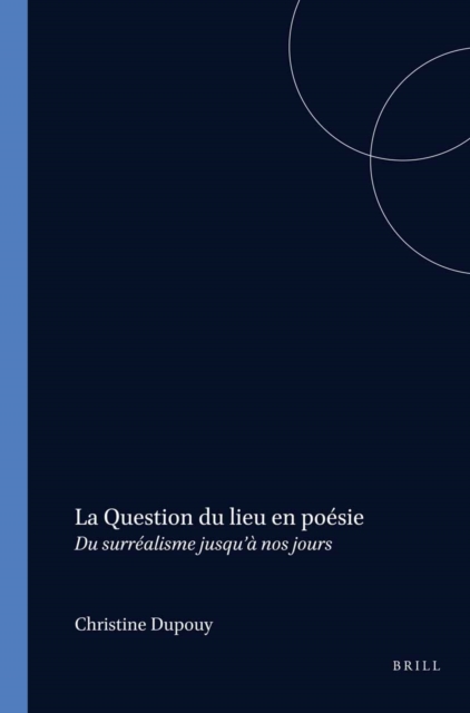 Question du lieu en poesie