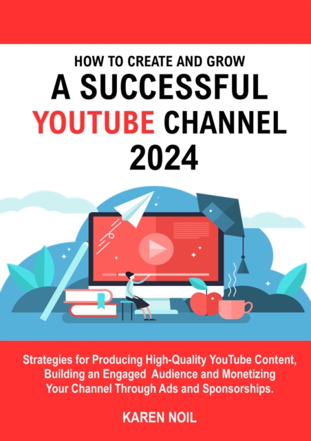 How to Create and Grow a Successful YouTube Channel 2024: Strategies for Producing High-Quality YouTube Content, Building an Engaged Audience, and Monetizing Your Channel Through Ads and Sponsorships.