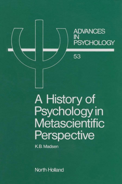 History of Psychology in Metascientific Perspective