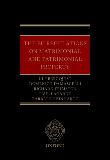 EU Regulations on Matrimonial and Patrimonial Property