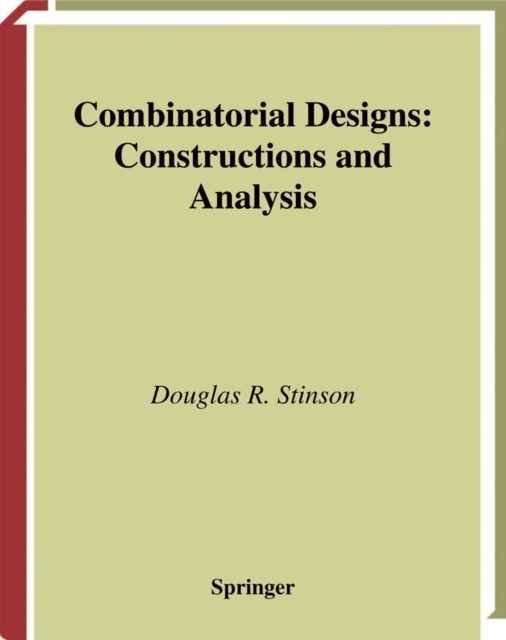 Combinatorial Designs