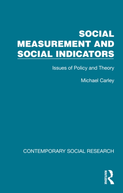 Social Measurement and Social Indicators