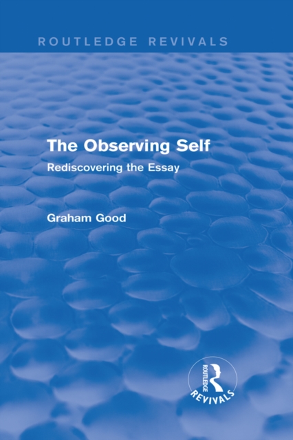 Observing Self (Routledge Revivals)