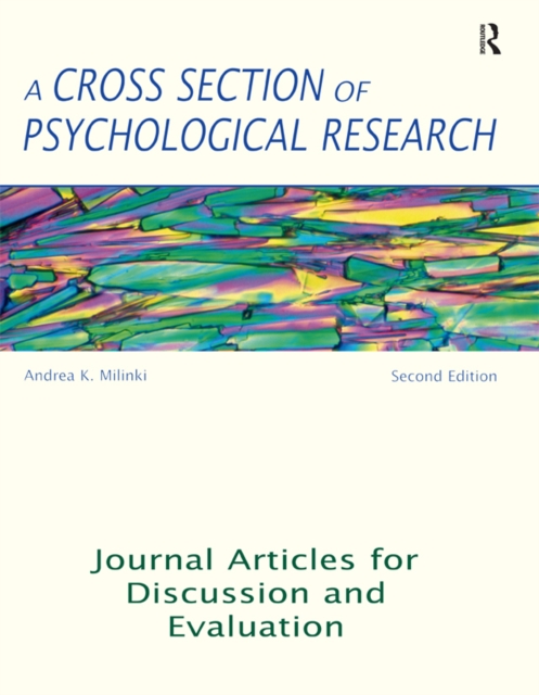 Cross Section of Psychological Research
