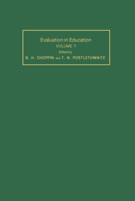 Evaluation in Education