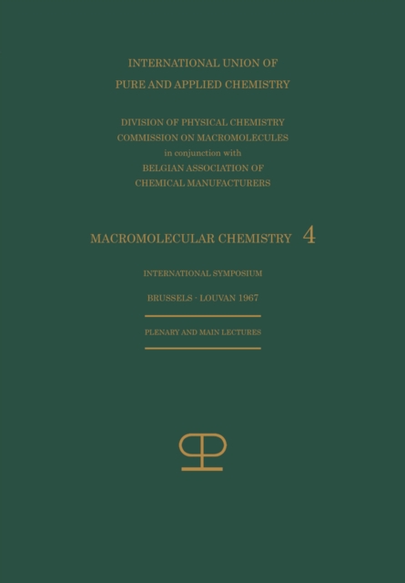 La Chimie Macromoleculaire-4 / Macromolecular Chemistry-4