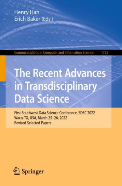 Recent Advances in Transdisciplinary Data Science