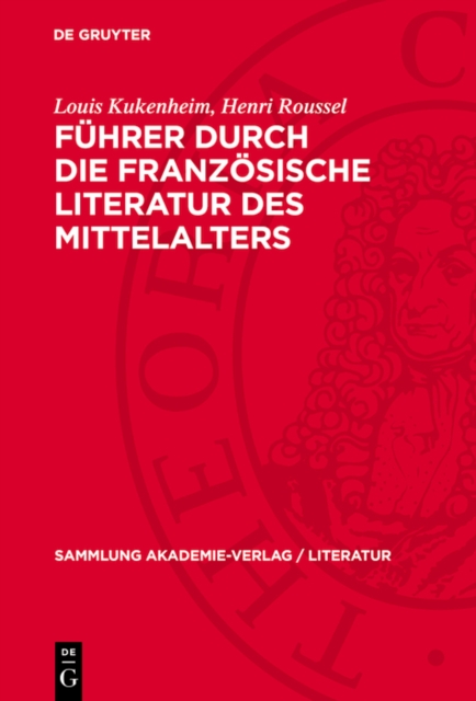 Führer durch die französische Literatur des Mittelalters