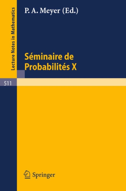 Séminaire de Probabilités X