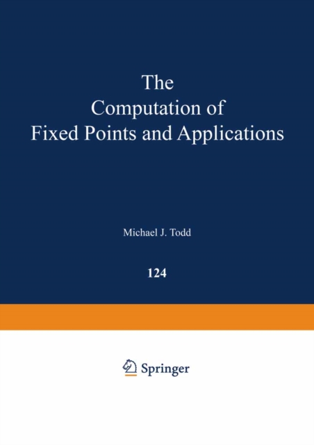Computation of Fixed Points and Applications